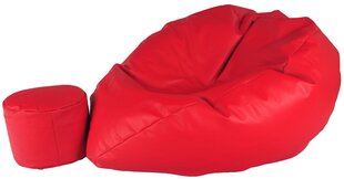 Sėdmaišis Mega Comfort XXL, raudonas цена и информация | Кресла-мешки и пуфы | pigu.lt
