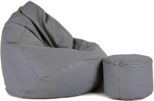 Sėdmaišis Mega Comfort XXL, pilkas цена и информация | Кресла-мешки и пуфы | pigu.lt