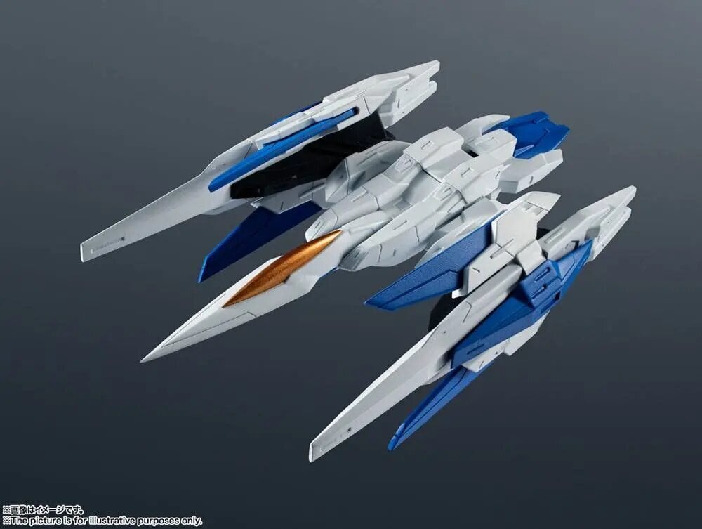 Gundam Robot Spirits GN-0000+GNR-010 00 Raiser kaina ir informacija | Žaidėjų atributika | pigu.lt
