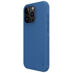 Nillkin Super Frosted PRO Back Cover for Apple iPhone 15 Pro Blue (Without Logo Cutout) цена и информация | Чехлы для телефонов | pigu.lt