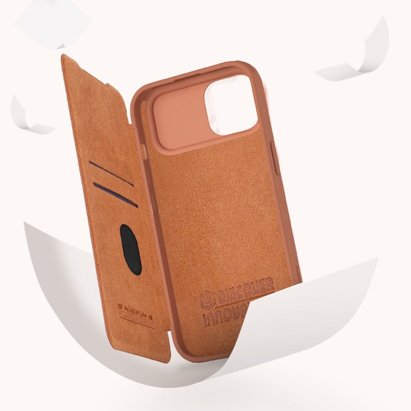 Nillkin Qin Pro Leather Flip kaina ir informacija | Telefono dėklai | pigu.lt