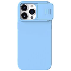 Nillkin CamShield Silky Silicone Case for Apple iPhone 15 Pro Blue Haze цена и информация | Чехлы для телефонов | pigu.lt