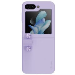 Nillkin Flex Flip Case with Hanger and Stand for Samsung Galaxy Z Flip 5 - Purple цена и информация | Чехлы для телефонов | pigu.lt