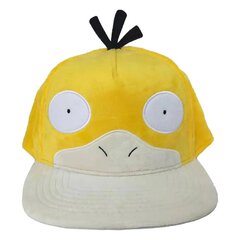 Плюшевая кепка Psyduck с покемонами 116927 цена и информация | Мужские шарфы, шапки, перчатки | pigu.lt