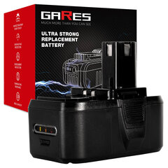 Аккумулятор Gares, 18V 3Ah, Bosch, GSR 18V-50 цена и информация | Шуруповерты, дрели | pigu.lt