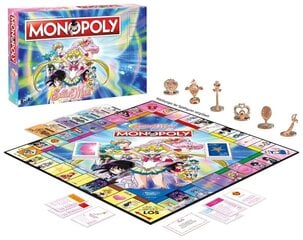 Stalo žaidimas Monopoly Sailor Moon, DE kaina ir informacija | Stalo žaidimai, galvosūkiai | pigu.lt