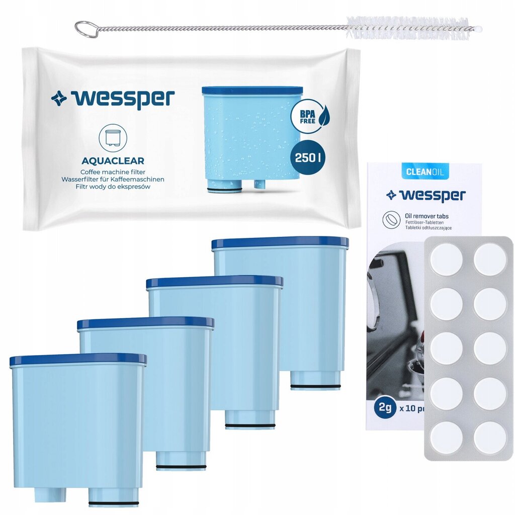 Wessper Espresso, 4 vnt. kaina ir informacija | Vandens filtrai | pigu.lt