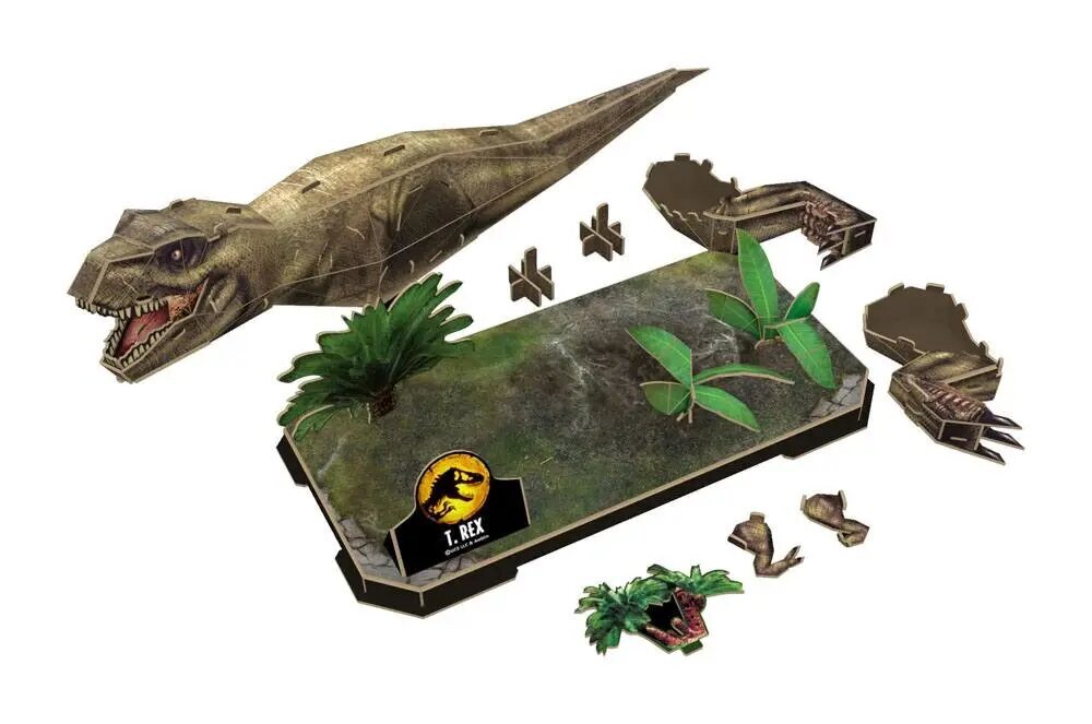 3D konstruktorius Jurassic World Dominion T. Rex kaina ir informacija | Dėlionės (puzzle) | pigu.lt