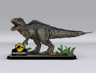 Трехмерный пазл «Мир Юрского периода» Гиганотозавр цена и информация | Конструкторы и кубики | pigu.lt