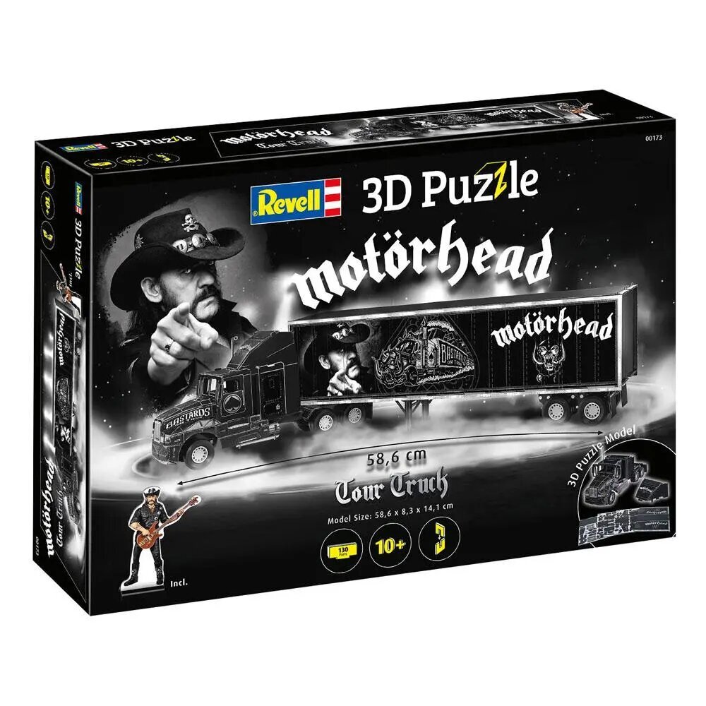 3D dėlionė Revell Motörhead Tour Truck, 128d kaina ir informacija | Dėlionės (puzzle) | pigu.lt