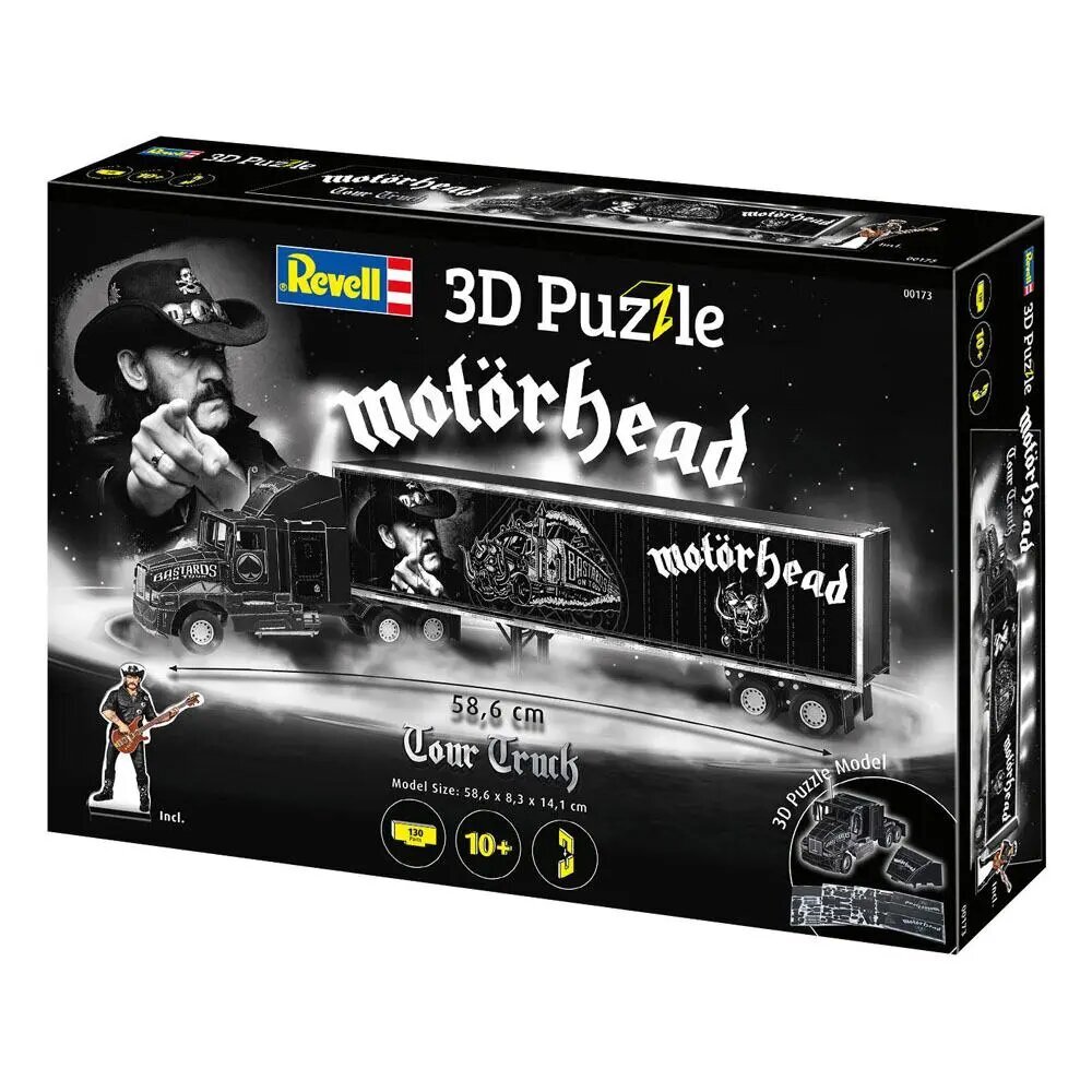 3D dėlionė Revell Motörhead Tour Truck, 128d kaina ir informacija | Dėlionės (puzzle) | pigu.lt