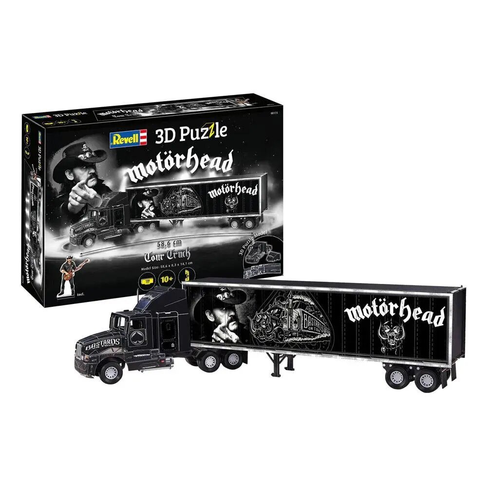 3D dėlionė Revell Motörhead Tour Truck, 128d kaina ir informacija | Dėlionės (puzzle) | pigu.lt
