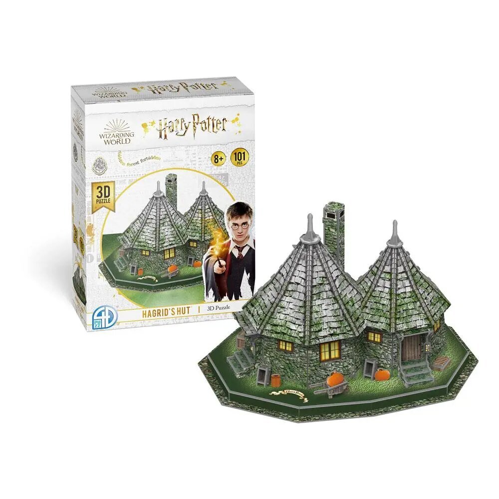 3D dėlionė Hagrido namelis Harry Potter, 101 d. kaina ir informacija | Dėlionės (puzzle) | pigu.lt