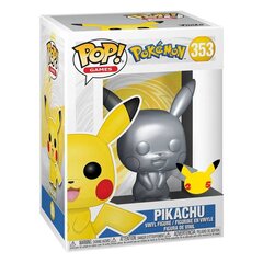 Vinilinė figūrėlė Funko POP! Pokemon Pikachu Silver Edition, 9 cm kaina ir informacija | Žaislai mergaitėms | pigu.lt