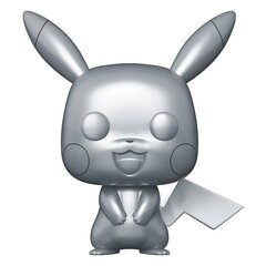 Vinilinė figūrėlė Funko POP! Pokemon Pikachu Silver Edition, 9 cm kaina ir informacija | Žaislai mergaitėms | pigu.lt