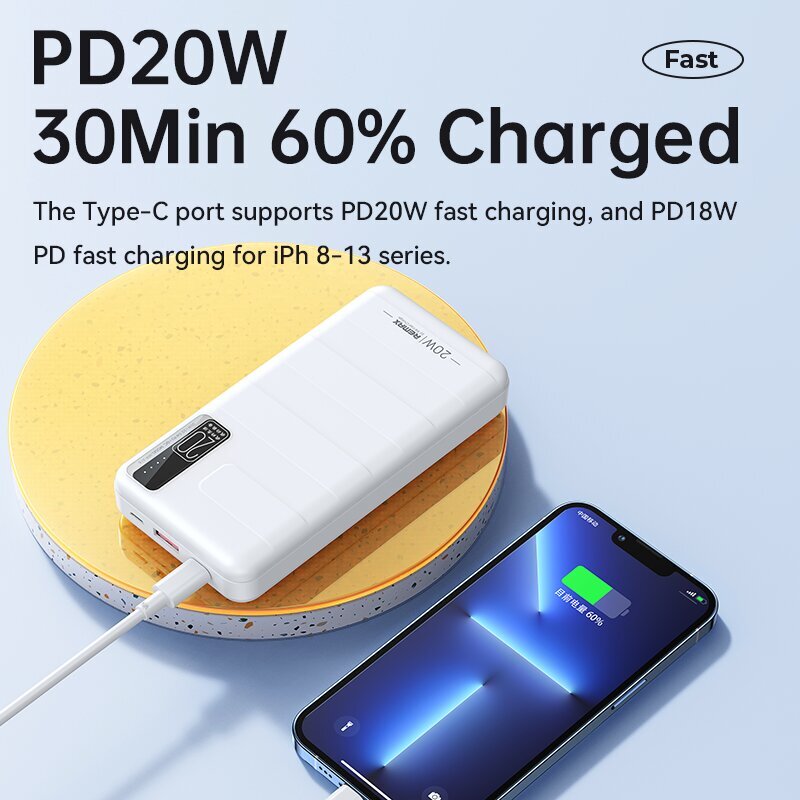 Remax Noah RPP-316 20000mAh цена и информация | Atsarginiai maitinimo šaltiniai (power bank) | pigu.lt