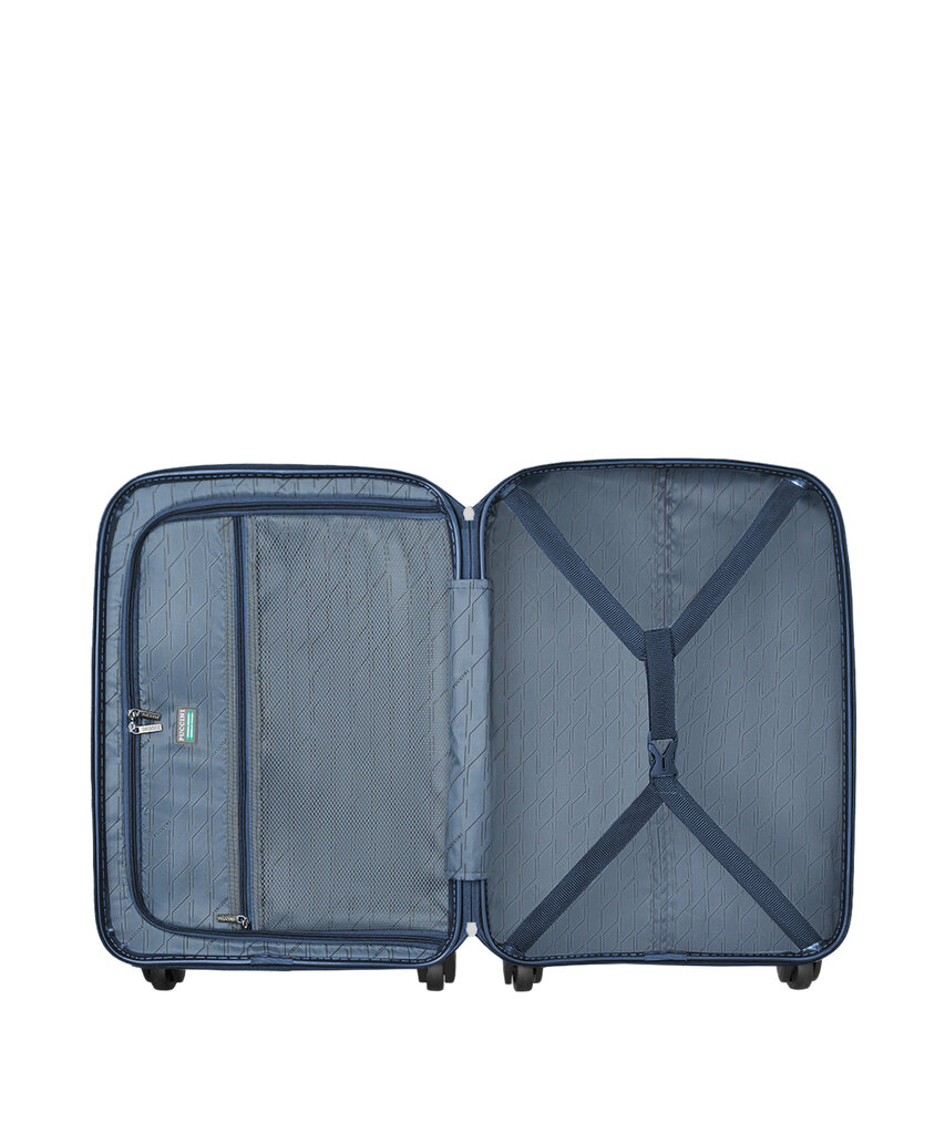 Mažas lagaminas Puccini ABS025C, S, mėlynas kaina ir informacija | Lagaminai, kelioniniai krepšiai | pigu.lt