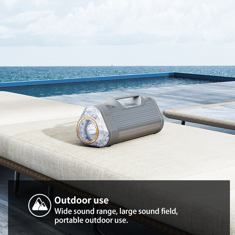 REMAX MONSTER nešiojamas muzikos grotuvas RB-H30 kaina ir informacija | Garso kolonėlės | pigu.lt