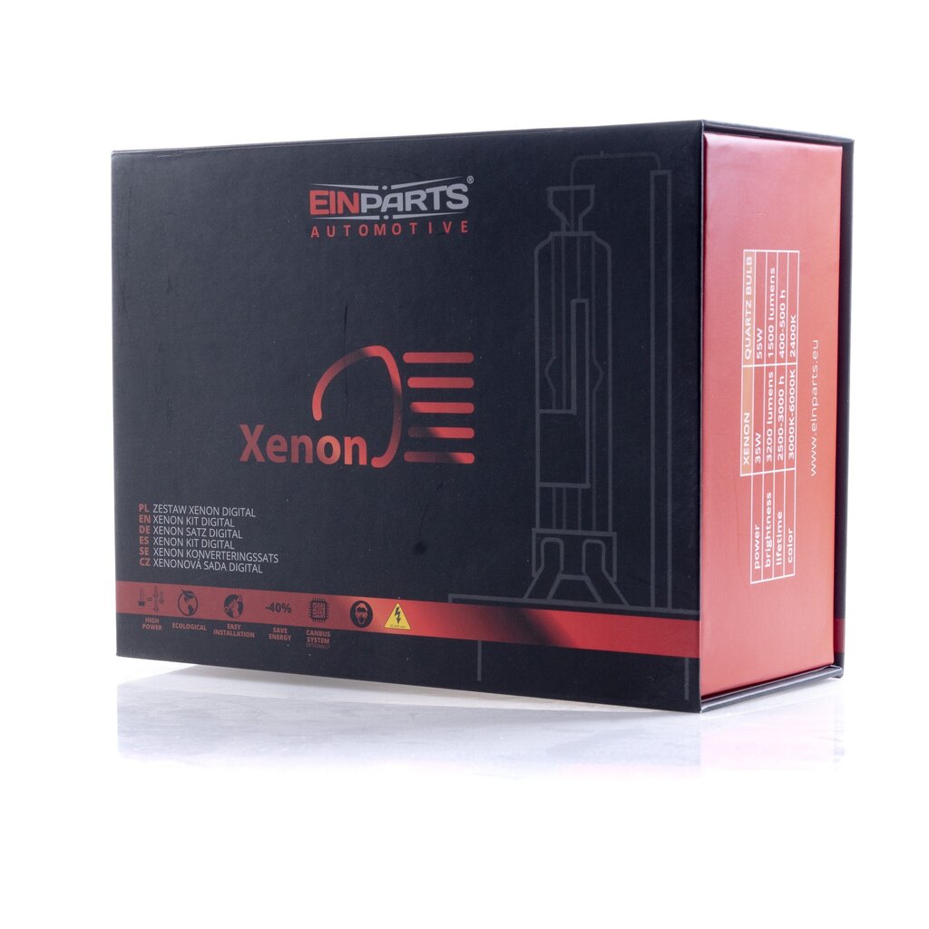 Įtampos keitiklio rinkinys EinParts H11M HID Xenon, 12V цена и информация | Automobilių 12V el. priedai | pigu.lt