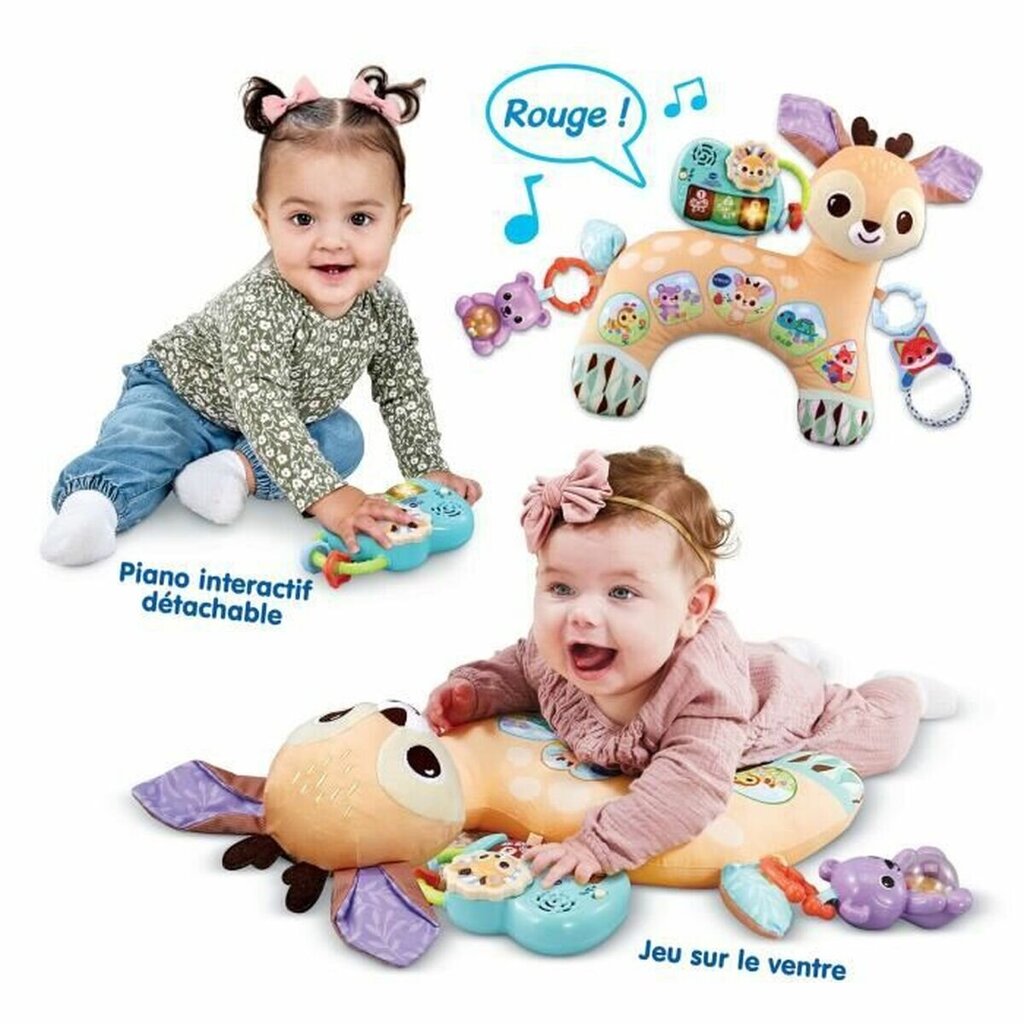 Muzikinė pagalvėlė Mon Coussin D Éveil Sensoriel Vtech kaina ir informacija | Žaislai kūdikiams | pigu.lt