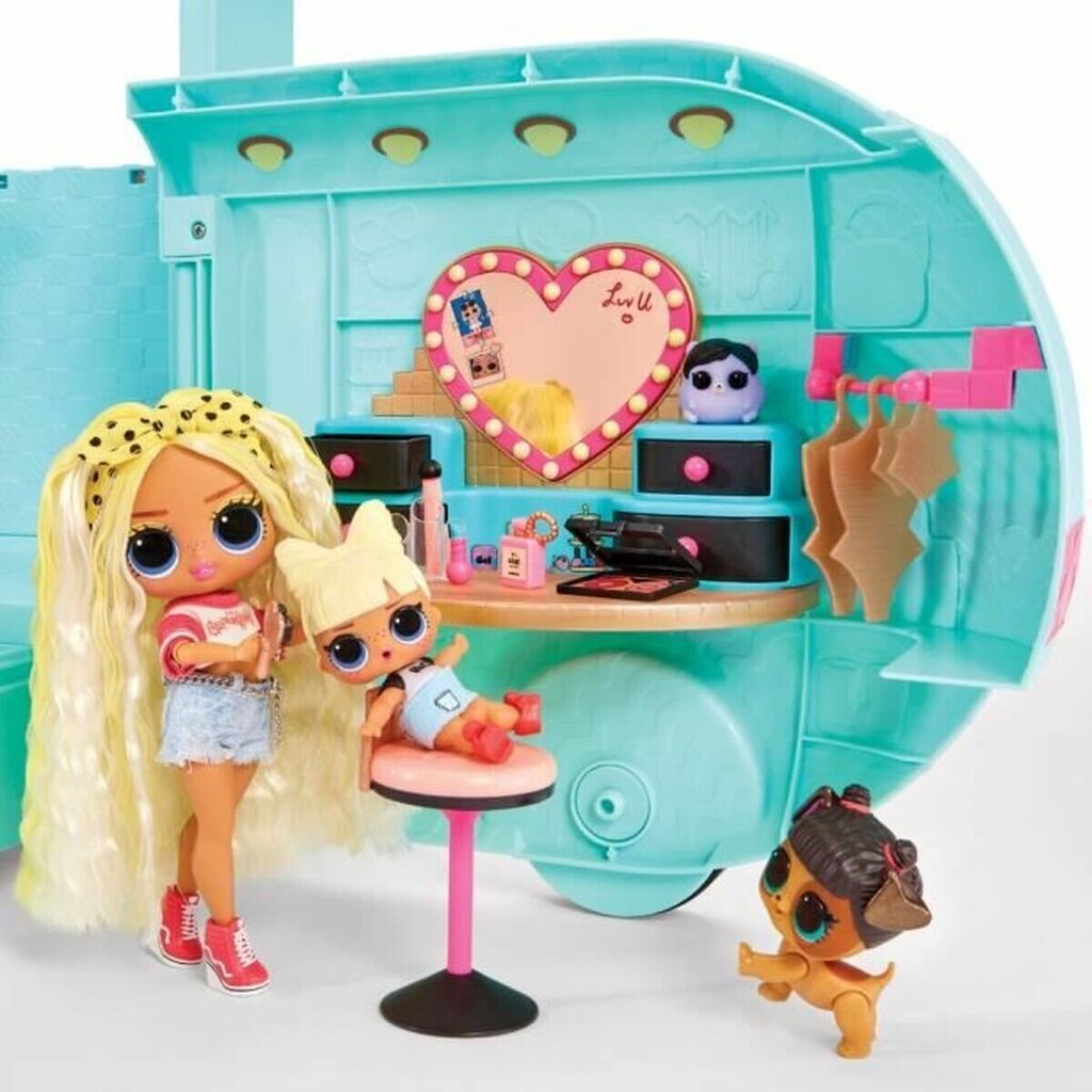 Žaislinis karavanas L.O.L Suprise Glam N'go цена и информация | Žaislai mergaitėms | pigu.lt
