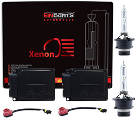 Комплект ксенона EinParts D2S HID 4800K, Slim 55W 12V цена и информация | Автомобильные электропринадлежности 12V | pigu.lt