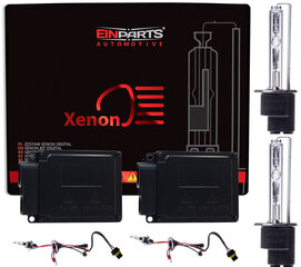 Комплект ксенона EinParts H1 HID 5000K 12V Slim Quick Start 35W 8.5A цена и информация | Автомобильные электропринадлежности 12V | pigu.lt