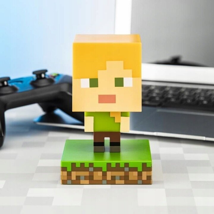 Paladone vaikiškas stalinis šviestuvas Minecraft Alex Mojang kaina ir informacija | Vaikiški šviestuvai | pigu.lt