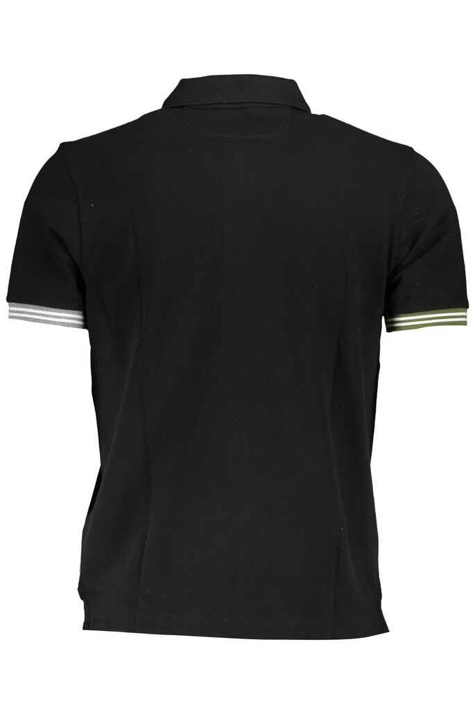 La Martina marškinėliai vyrams WMP009PK001, juodi цена и информация | Vyriški marškinėliai | pigu.lt