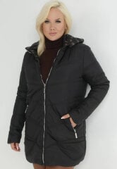 Двусторонняя куртка для женщин Daniela, черная цена и информация | Женские куртки | pigu.lt