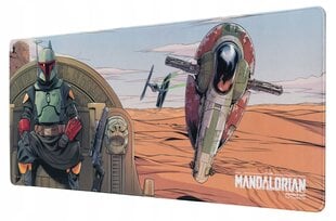 Pelės kilimėlis XXL Star Wars The Mandalorian, 80 x 35 cm kaina ir informacija | Pelės | pigu.lt