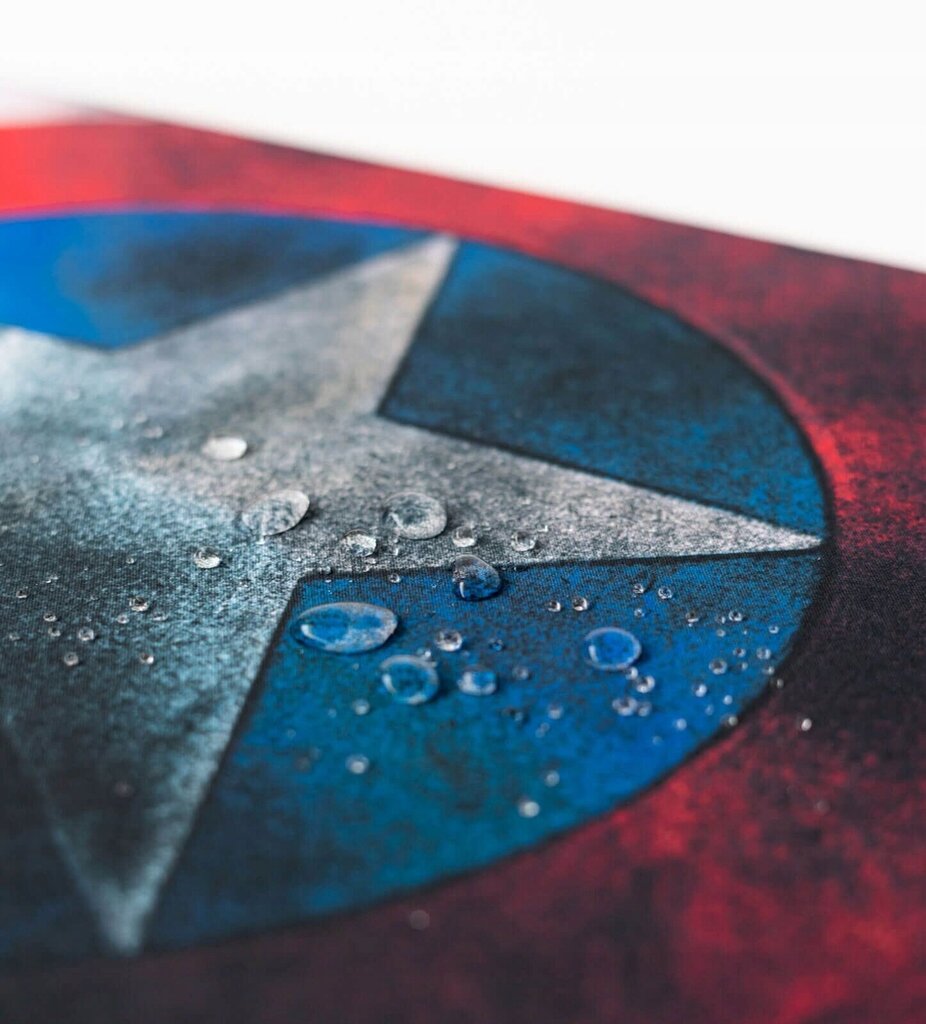 Pelės kilimėlis XXL Captain America Shield, 80 x 35 cm kaina ir informacija | Pelės | pigu.lt