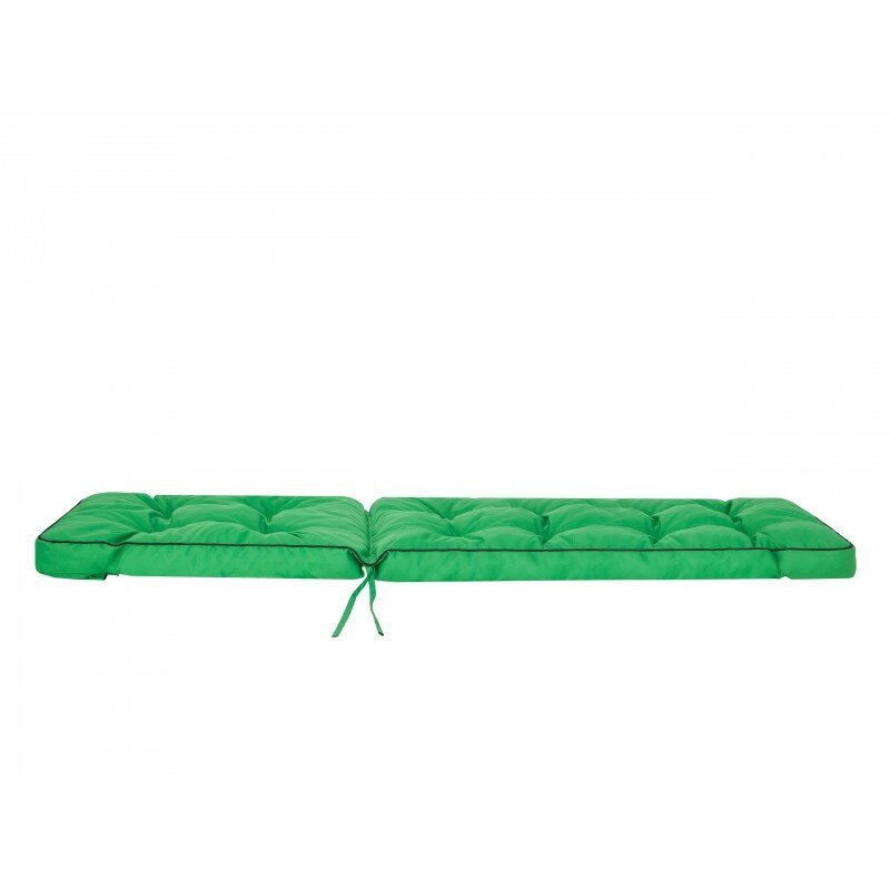 Pagalvėlė sodo gultui Sales Core, 201x55x8 cm, žalia цена и информация | Pagalvės, užvalkalai, apsaugos | pigu.lt