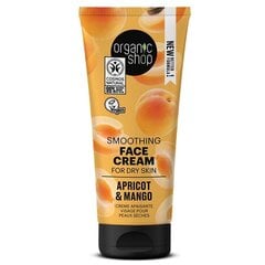 Kremas veidui sausai odai Organic Shop Apricot&Mango, 50 ml kaina ir informacija | Veido kremai | pigu.lt