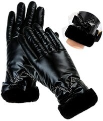Перчатки зимние женские R78, черные цена и информация | Женские перчатки | pigu.lt