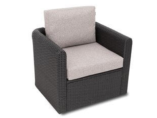 Удобный и модный комплект подушек для мебели из техноротанга Sales Core - коричневый цена и информация | Подушки, наволочки, чехлы | pigu.lt