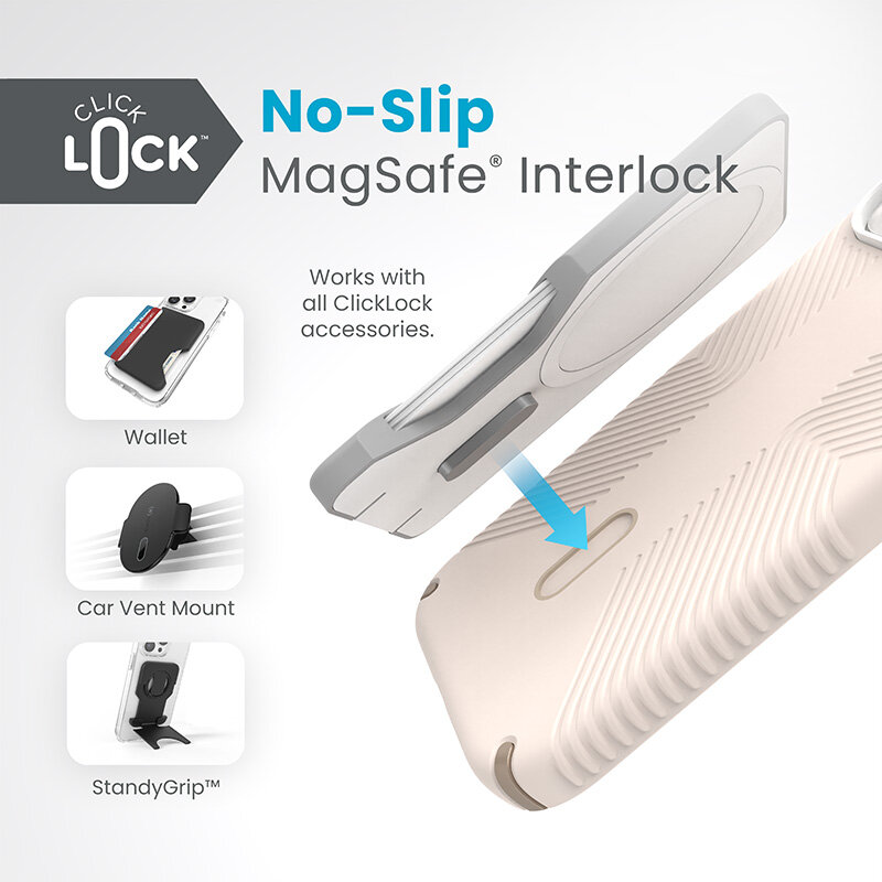 Speck Presidio2 Grip ClickLock kaina ir informacija | Telefono dėklai | pigu.lt