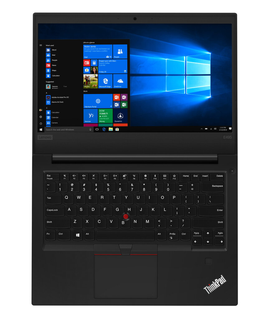 Lenovo ThinkPad E495 Ryzen 5 3500U|8GB|128GB|Windows 11 PRO|Atnaujintas/Renew kaina ir informacija | Nešiojami kompiuteriai | pigu.lt