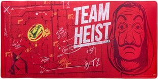 Pelės kilimėlis XXL La Casa De Papel Team Heist, 80 x 35 cm kaina ir informacija | Pelės | pigu.lt