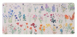 Pelės kilimėlis XXL Laukinės gėlės Botanical Wild Flowers, 80 x 35 cm цена и информация | Мыши | pigu.lt