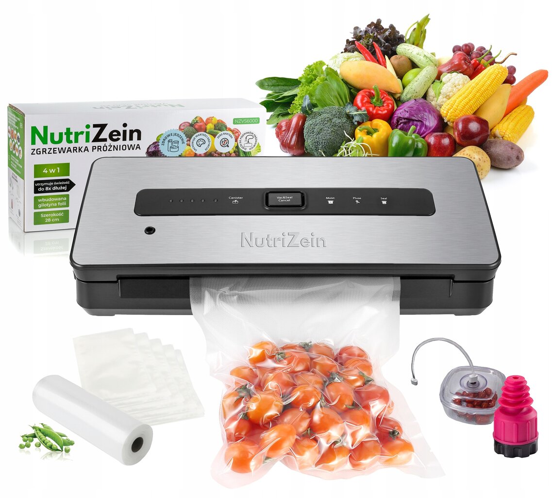 NutriZein NZVS6000 kaina ir informacija | Vakuumatoriai | pigu.lt