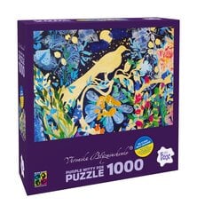 Dėlionė Purple Witty Fox Veronika Blyzniuchenko Night garden, 1000 d. цена и информация | Пазлы | pigu.lt