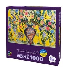 Dėlionė Purple Witty Fox Vase of inspiration, 1000 d. цена и информация | Пазлы | pigu.lt