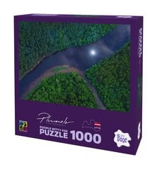 Dėlionė Purple Witty Fox Gaujas National Park 19920, 1000 d. цена и информация | Пазлы | pigu.lt