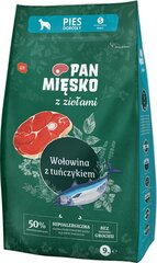 Pan Mięsko mažų veisių šunims su jautiena ir tunu, 9 kg kaina ir informacija | Pan Mięsko Gyvūnų prekės | pigu.lt