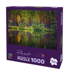 Dėlionė Purple Witty Fox Mārtiņš Plūme Latvia, Garezeri, 1000 d. цена и информация | Пазлы | pigu.lt