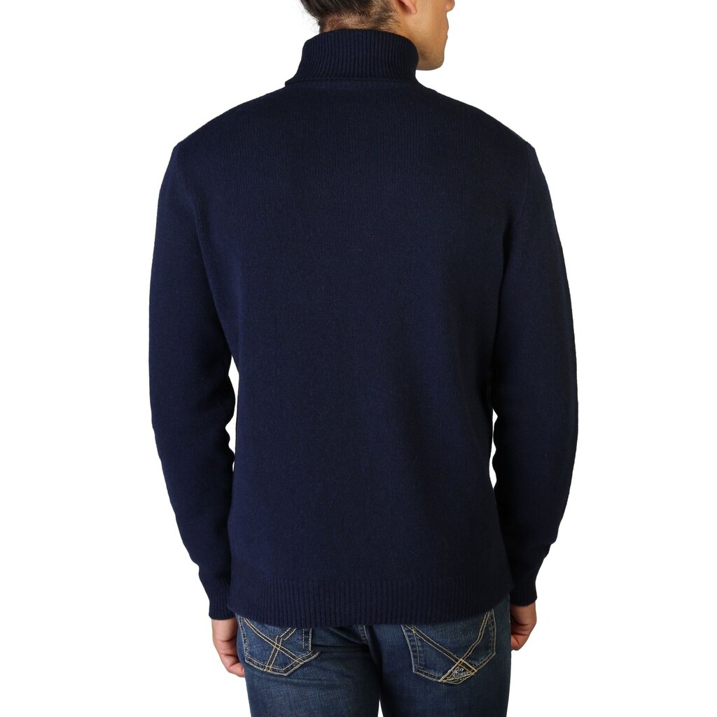 Megztinis vyrams 100% Cashmere UA-FF12_E500, mėlynas цена и информация | Megztiniai vyrams | pigu.lt