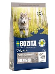 Bozita Original Puppy & Junior jauniems didelių veislių šunims su ėriena, 12 kg kaina ir informacija | Sausas maistas šunims | pigu.lt