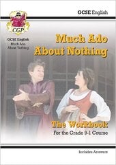 GCSE English Shakespeare - Much Ado About Nothing Workbook (includes Answers) kaina ir informacija | Knygos paaugliams ir jaunimui | pigu.lt