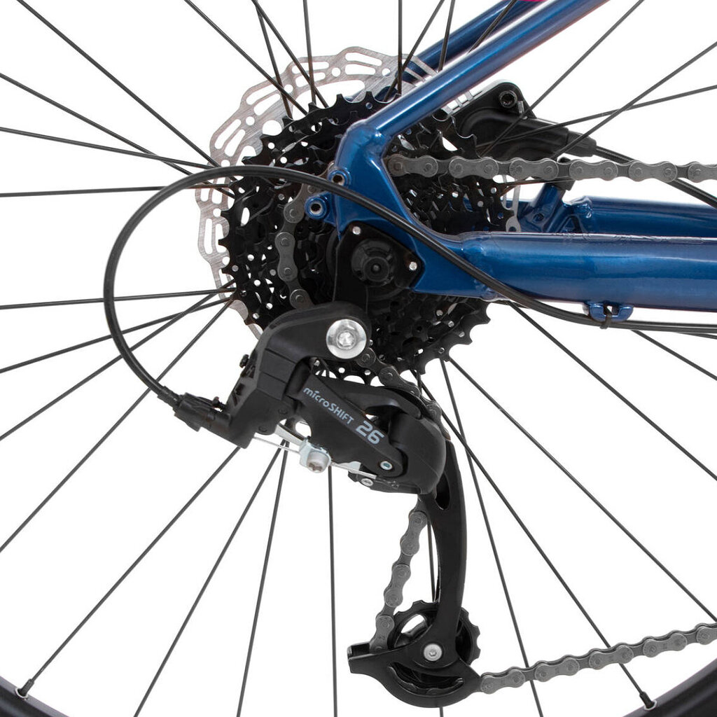 Kalnų dviratis Rock Machine Catherine, 27.5", mėlynas kaina ir informacija | Dviračiai | pigu.lt